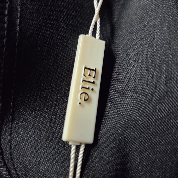 NWT Elie Tahari Women's Classic Black Dress Pants - Picture 5 of 6